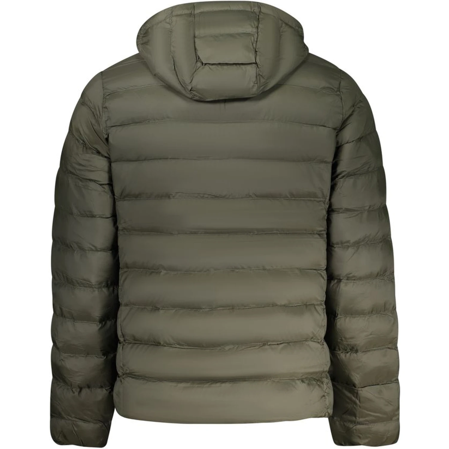 Green Polyester Shell Jacket