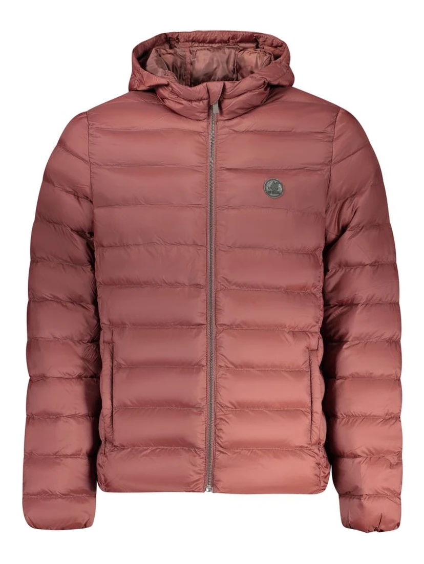 Rosso Polyester Men's Jacket