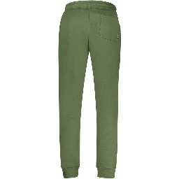 Verde Polyester Men's Trouser