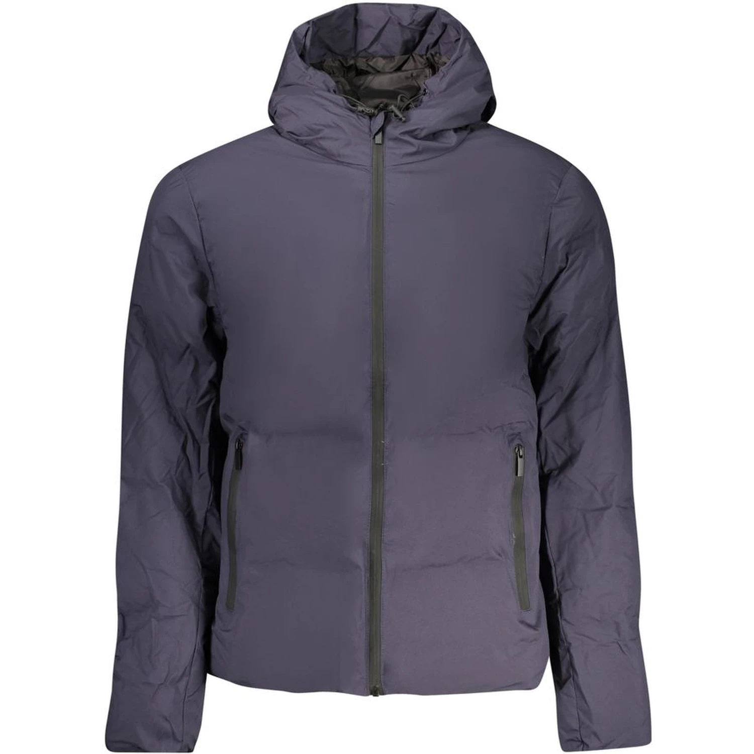 Blu Polyester Men's Jacket