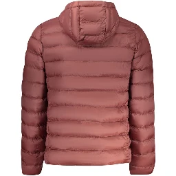 Rosso Polyester Men's Jacket