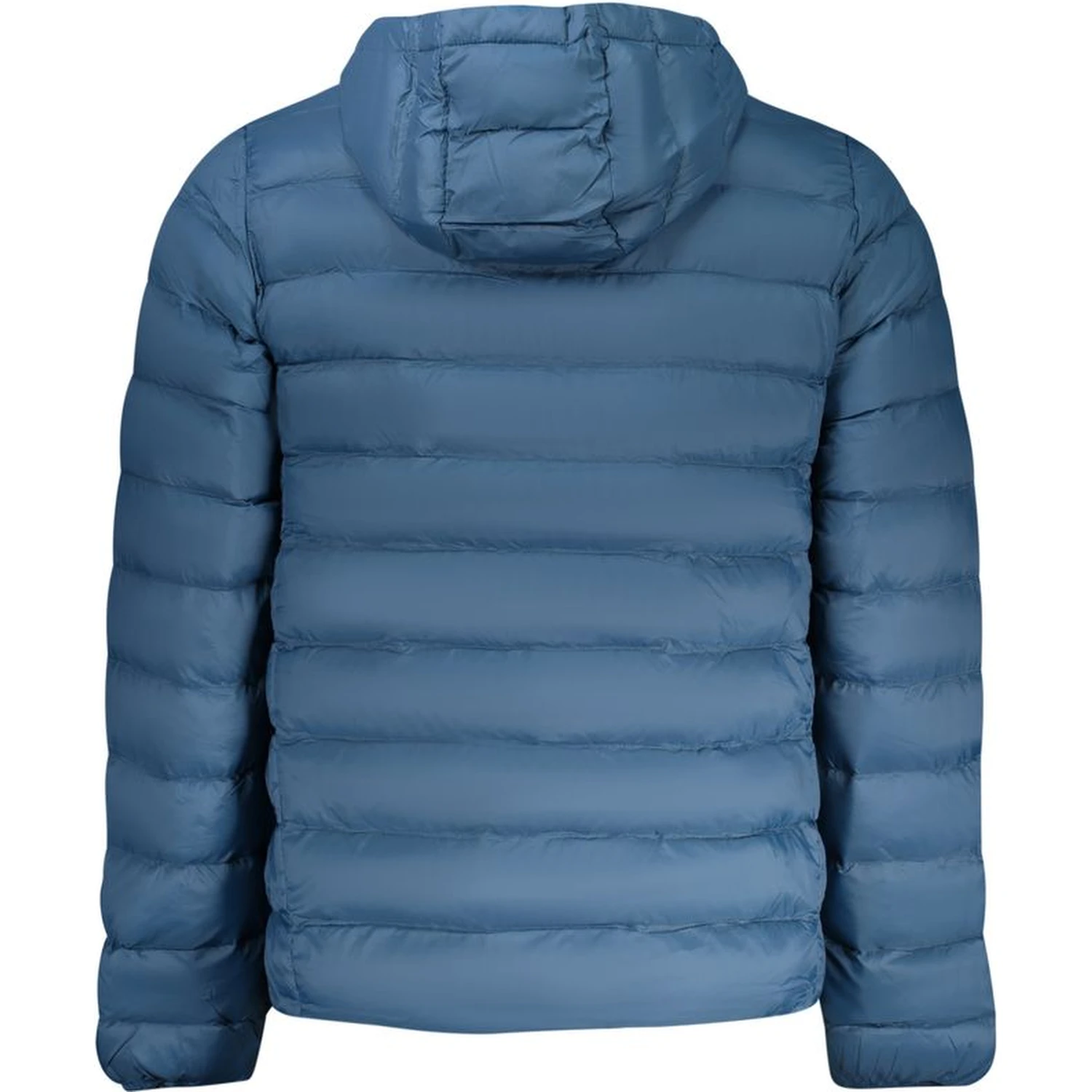 Blue Polyester Men's Jacket