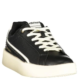 "Nero Polyurethane Women Sneaker"