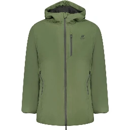 Verde Polyester Men Jacket