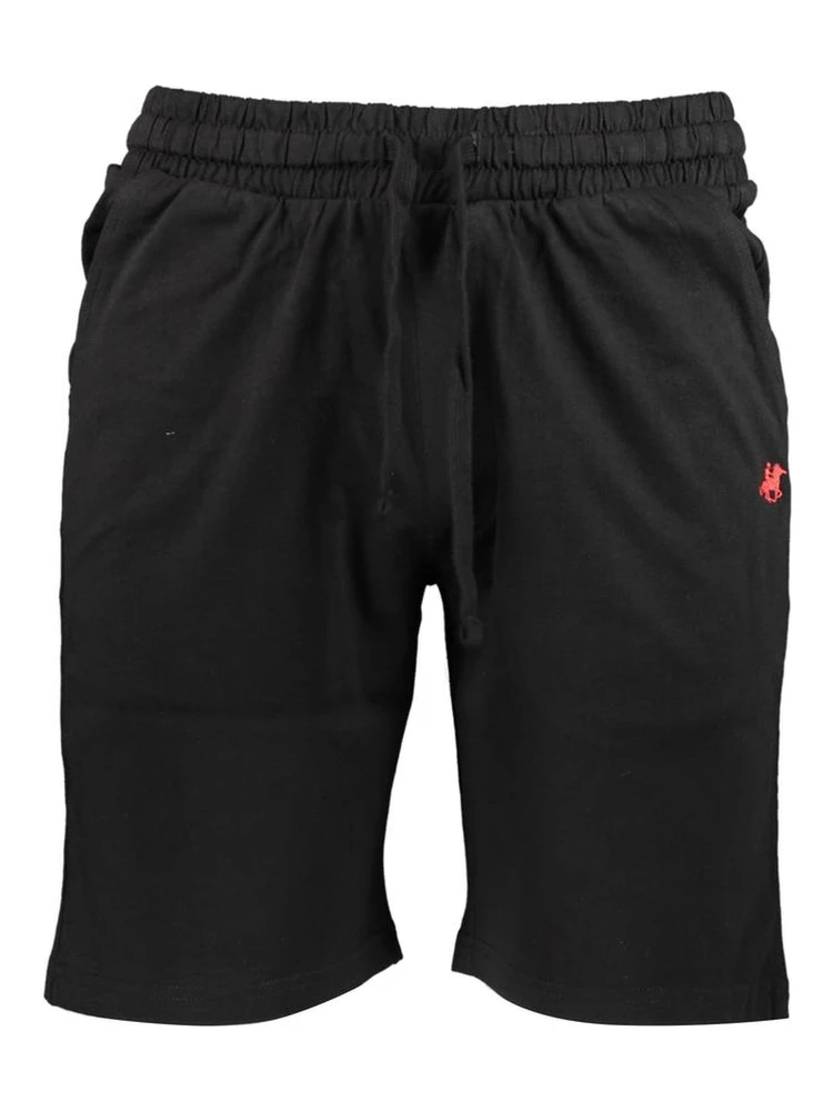 Black Cotton Men's Sweatpant