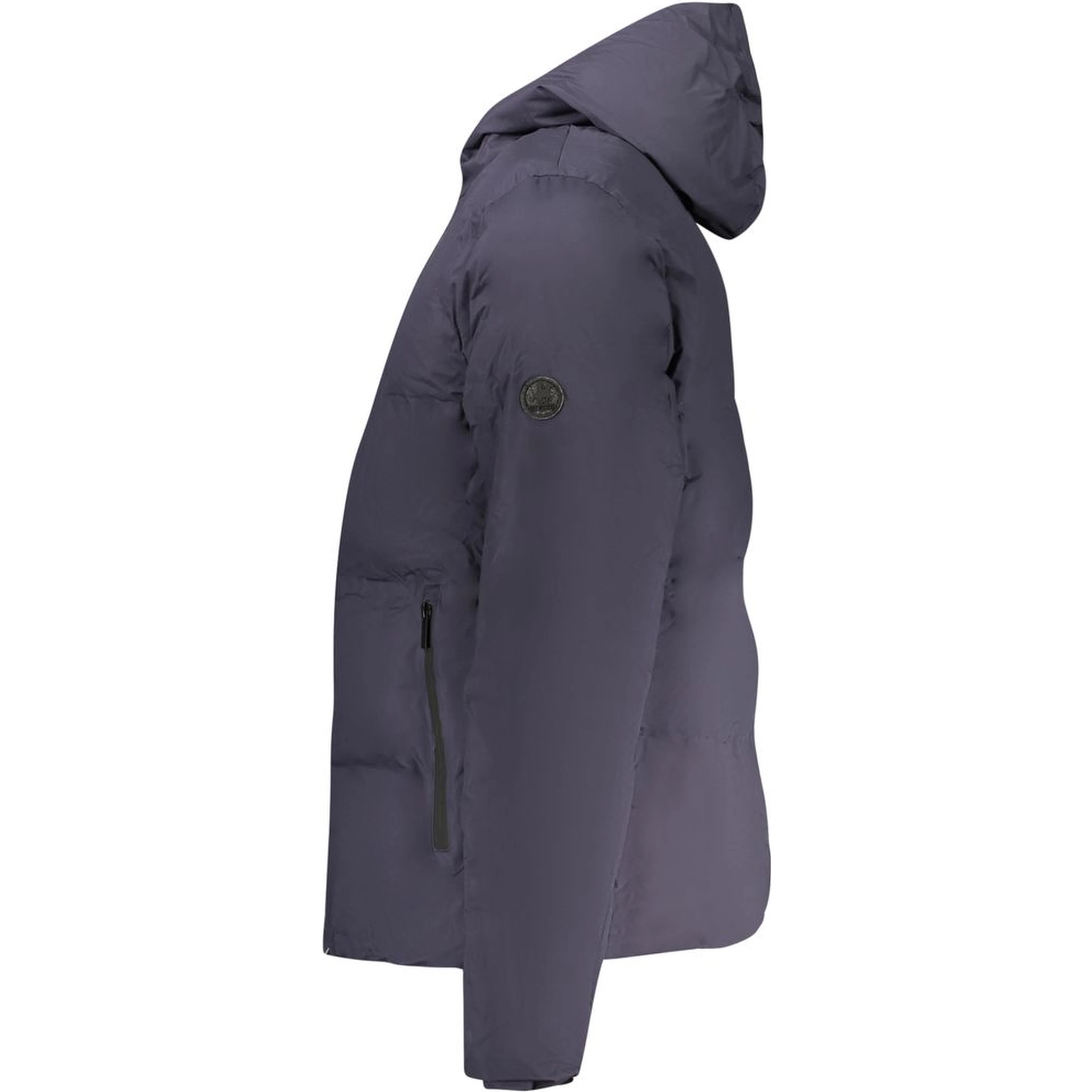 Blu Polyester Men's Jacket