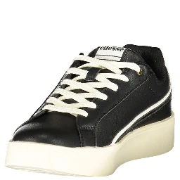 "Nero Polyurethane Women Sneaker"