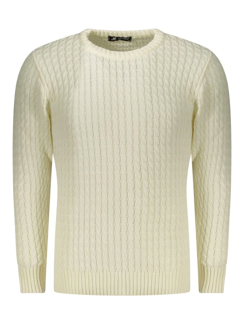 Bianco Acrylic Men Sweater