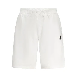 White Cotton Men's Sweatpant