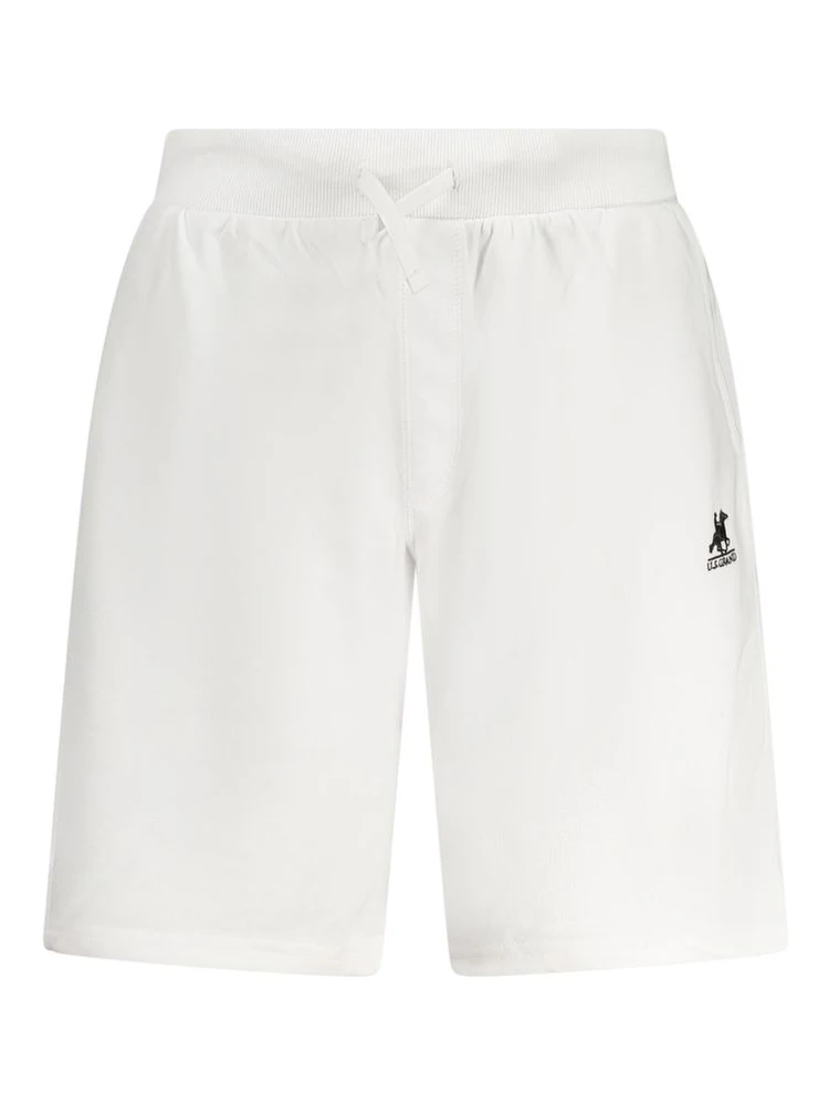 White Cotton Men's Sweatpant