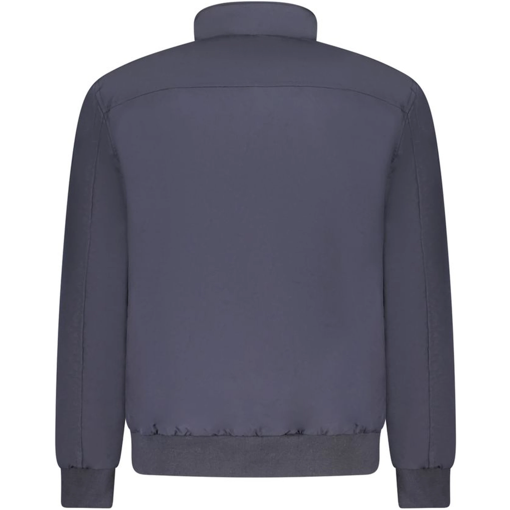 Blu Polyester Men's Jacket