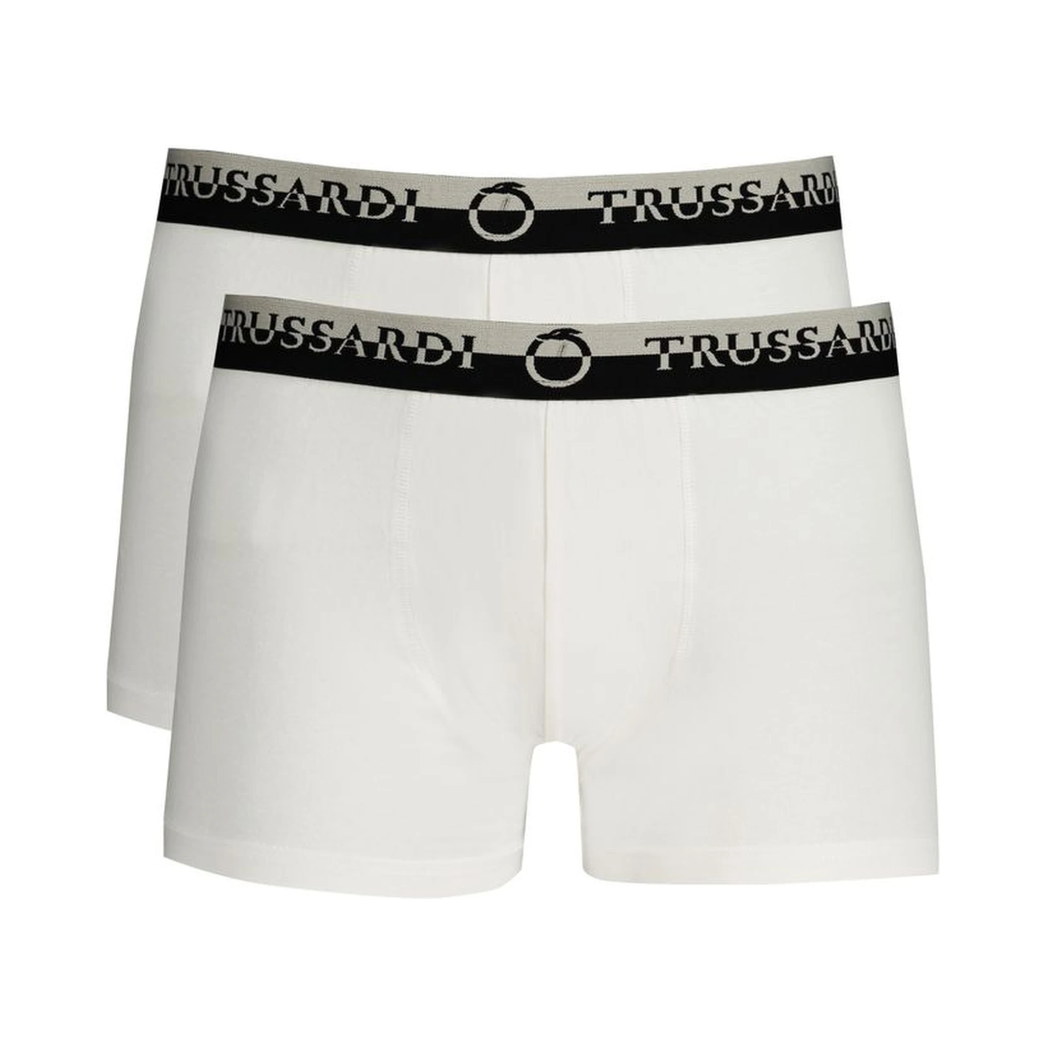 White Cotton Men's Boxer Brief