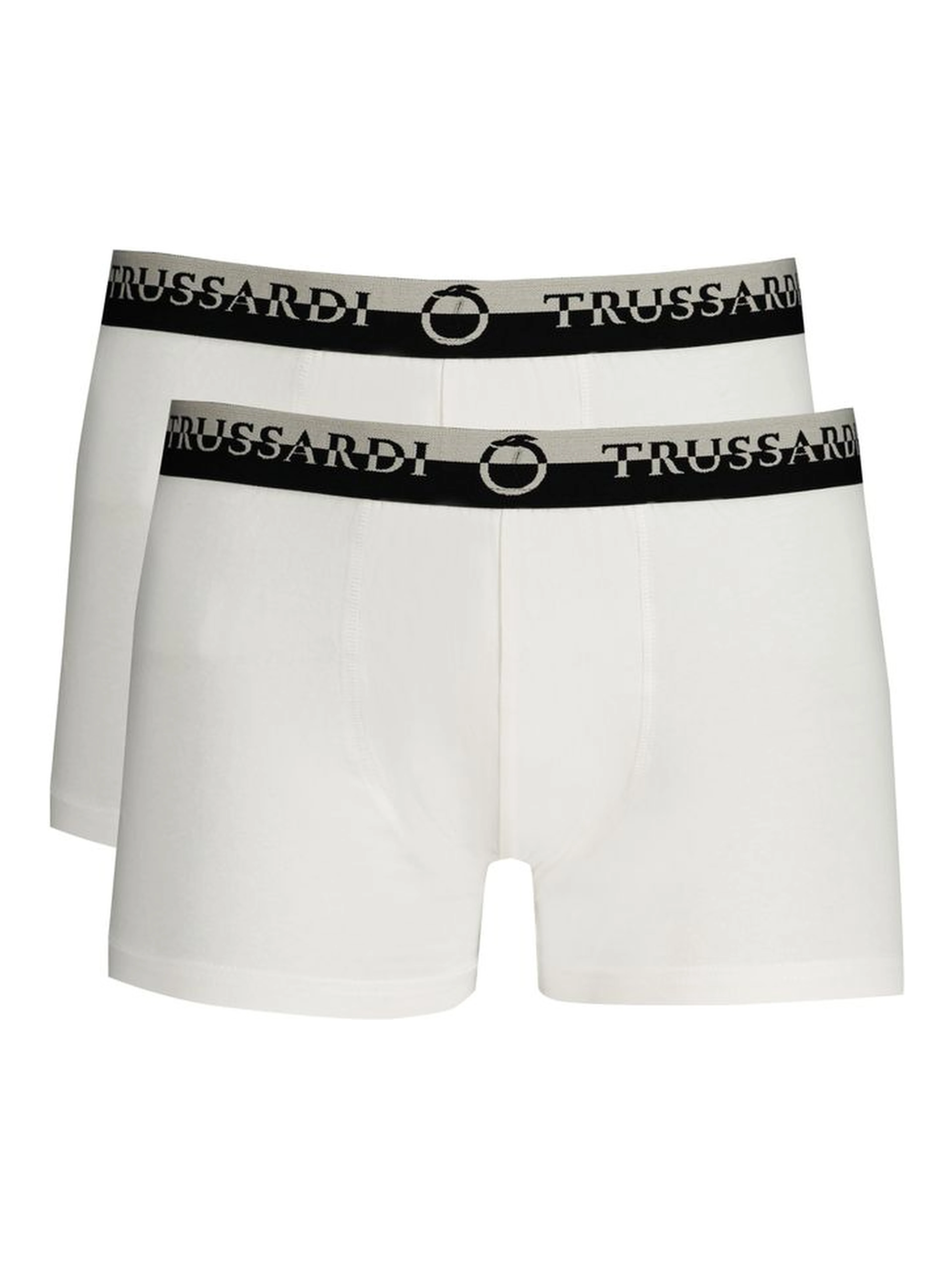 White Cotton Men's Boxer Brief