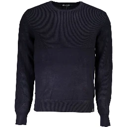 Blue Nylon Sweatshirt