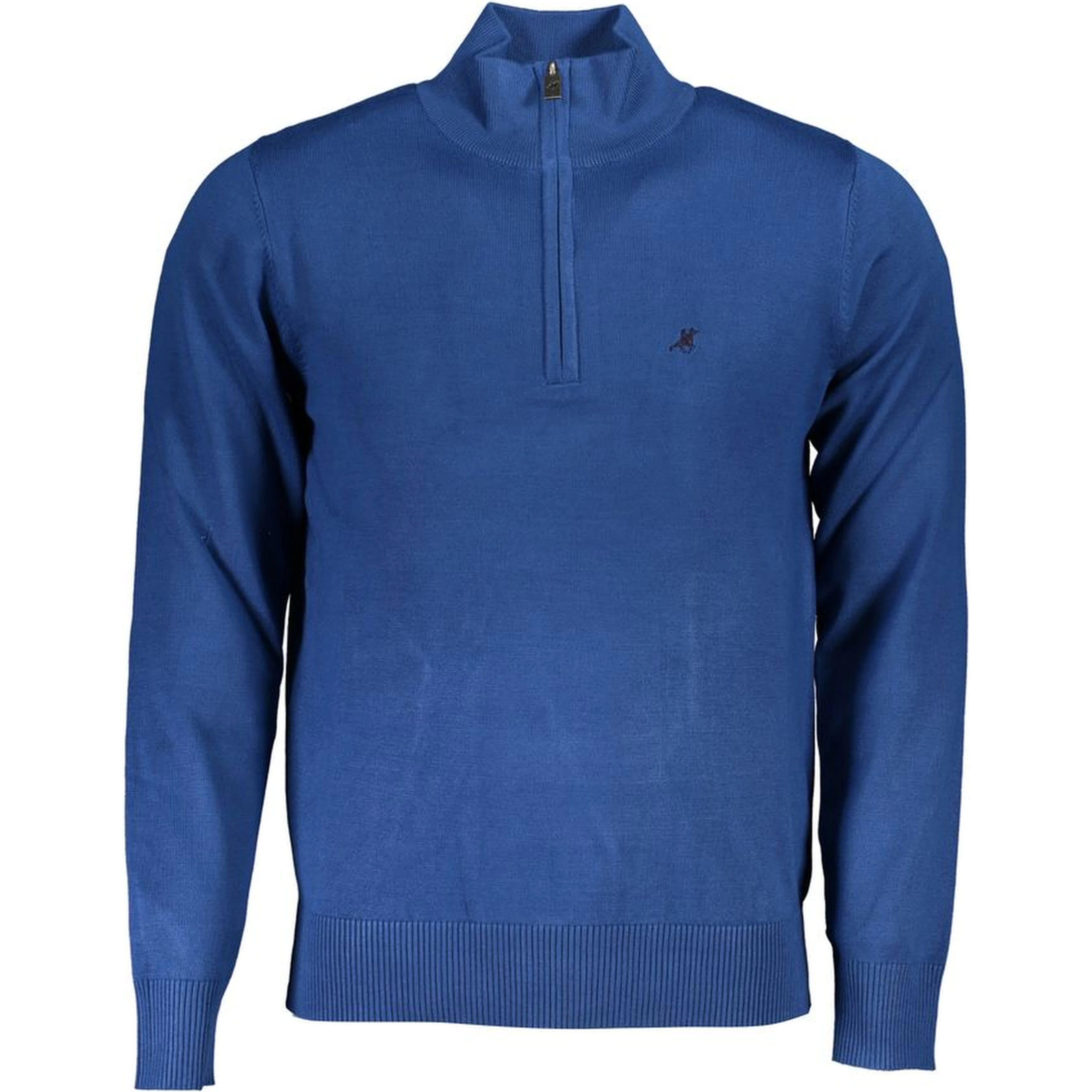 Blue Nylon Sweatshirt