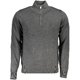 Gray Nylon Sweatshirt