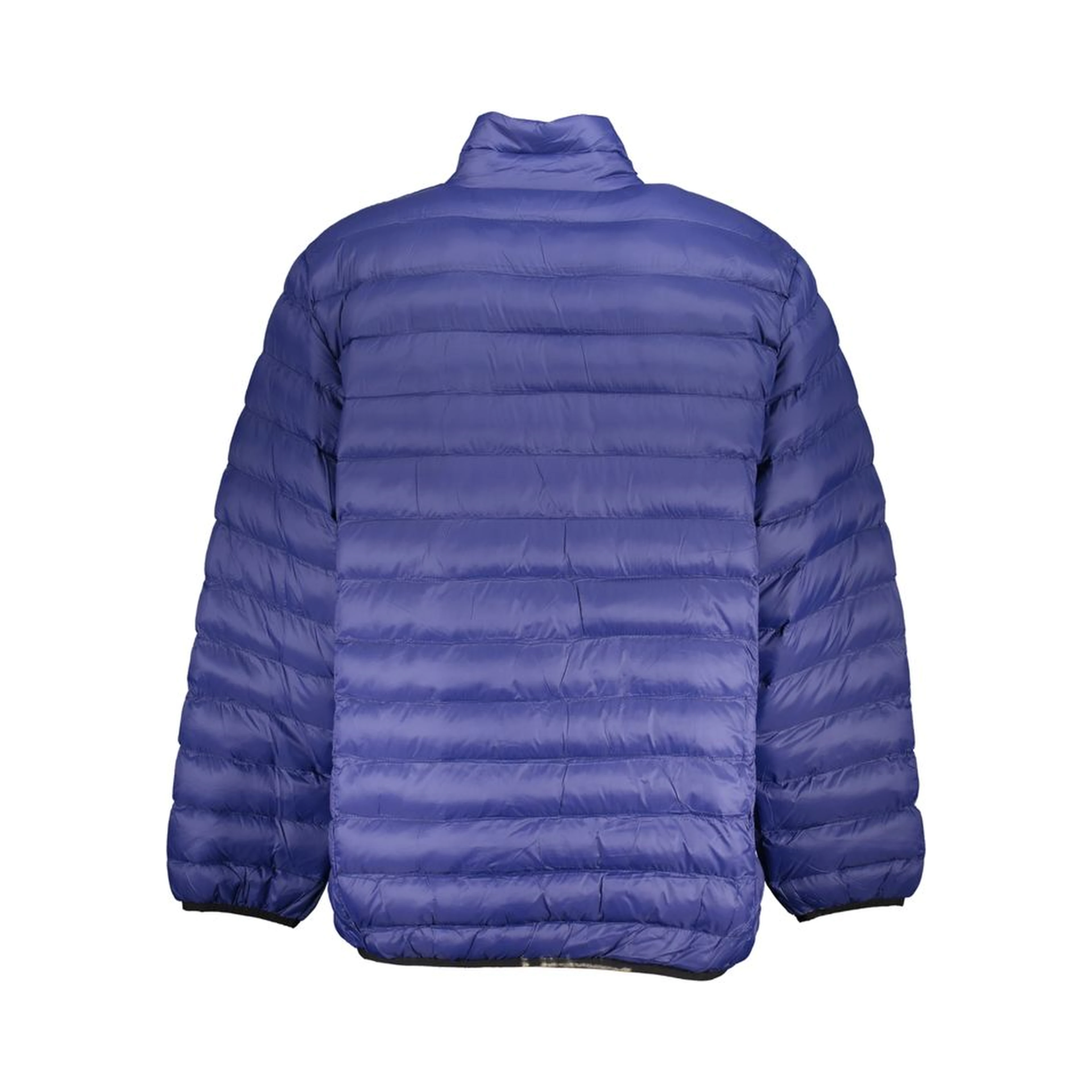 Blue Polyester Shell Jacket
