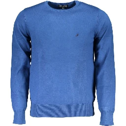 Blue Nylon Sweatshirt