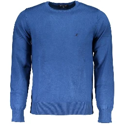 Blue Nylon Sweatshirt