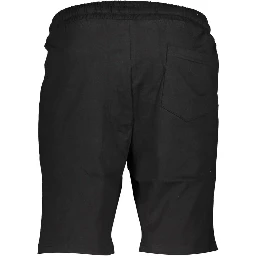 Black Cotton Men's Sweatpant
