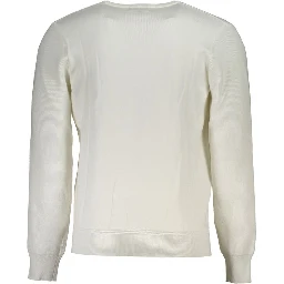 White Nylon Sweater