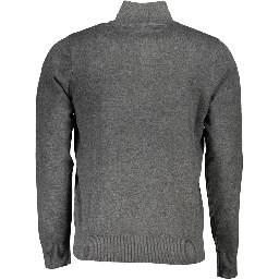 Gray Nylon Sweatshirt