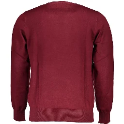Red Nylon Sweatshirt