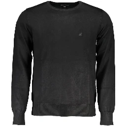 Black Nylon Sweatshirt