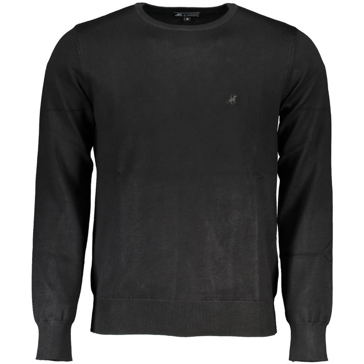 Black Nylon Sweatshirt