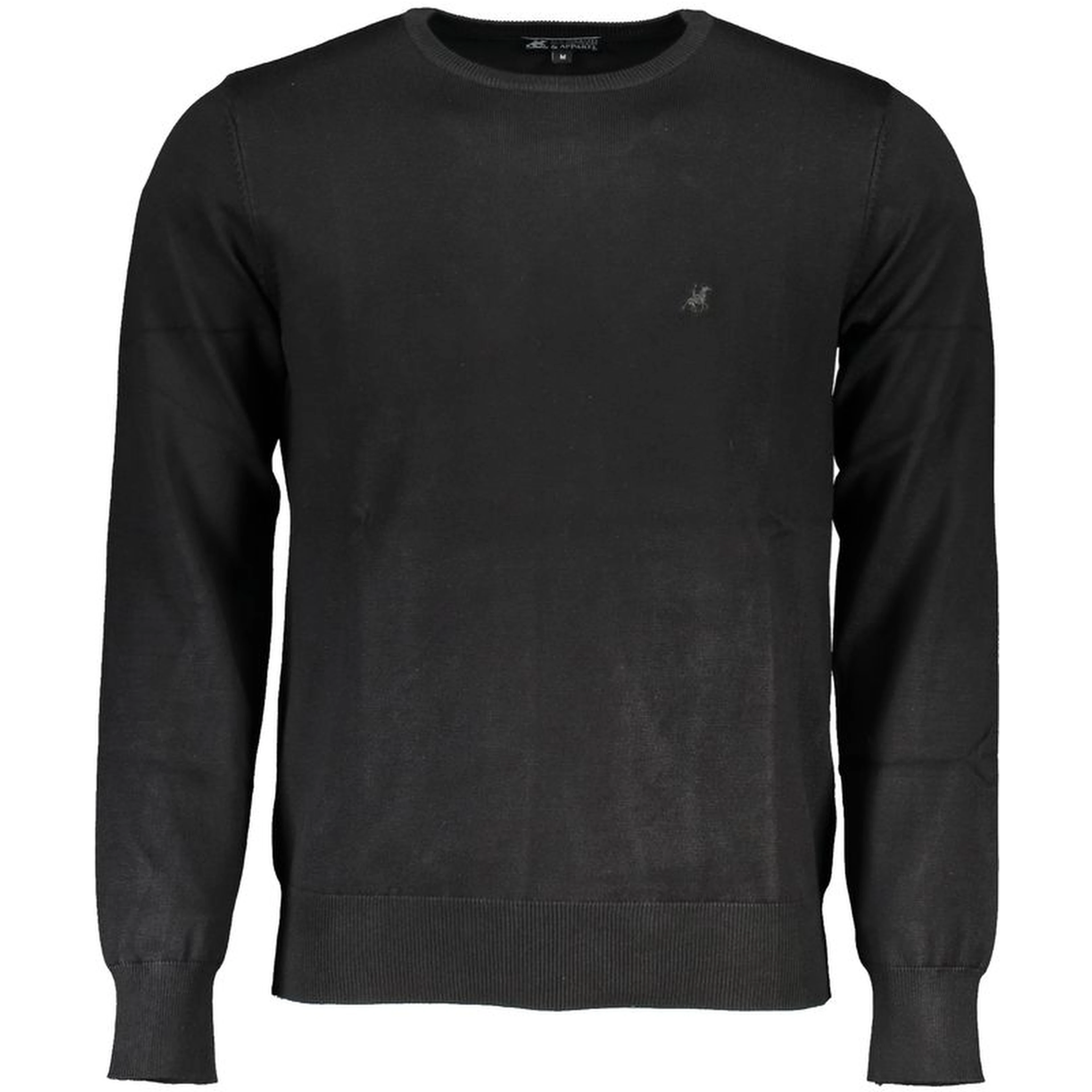 Black Nylon Sweatshirt