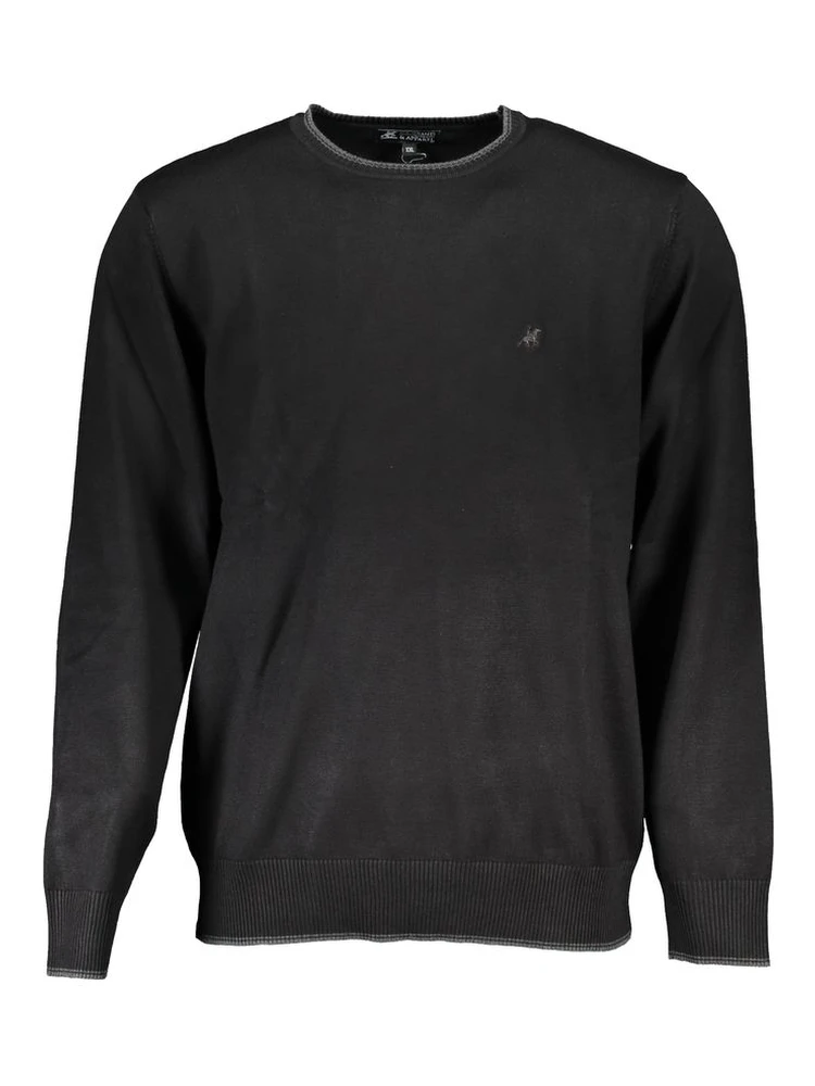 Black Nylon Sweatshirt