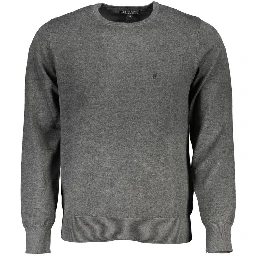 Gray Nylon Sweatshirt