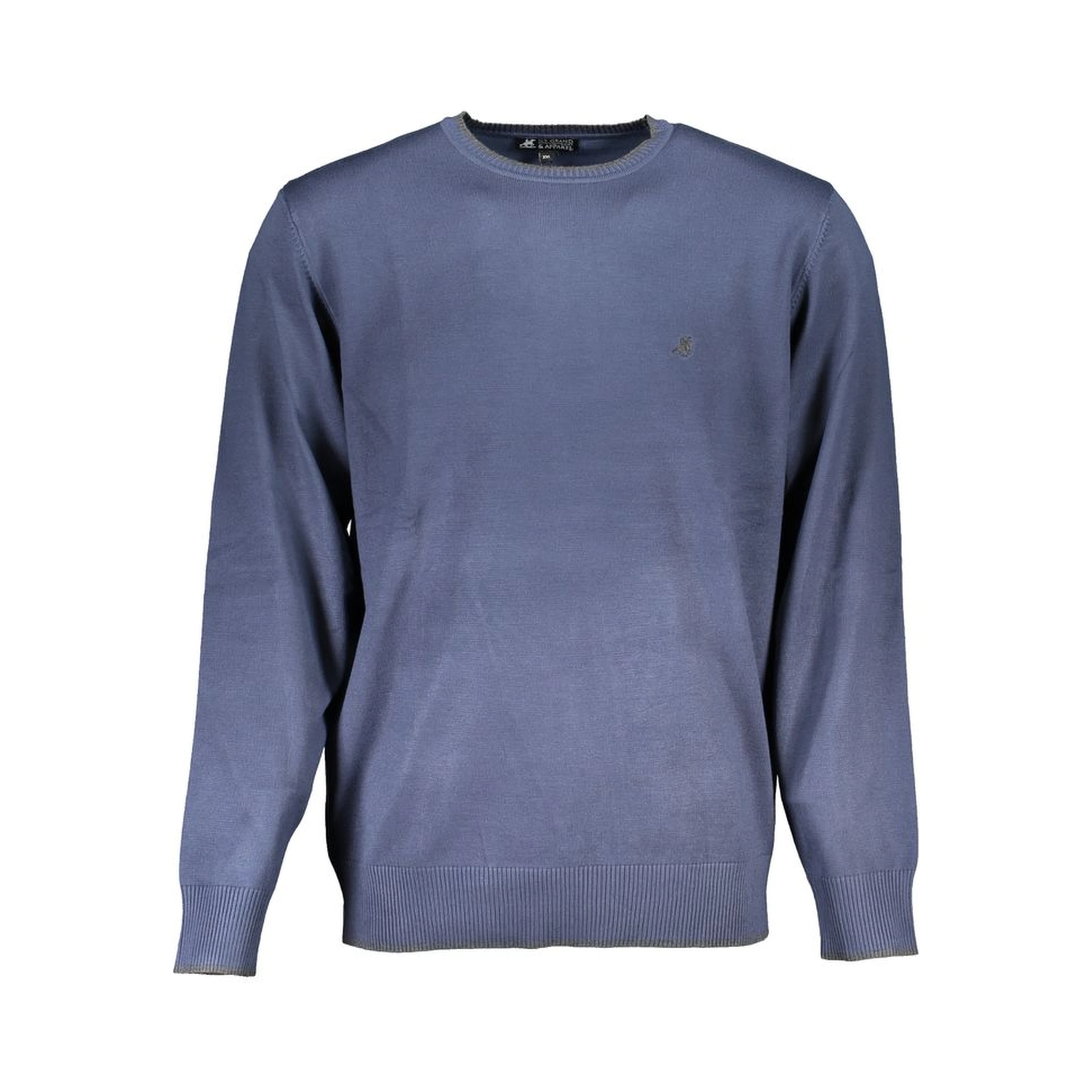 Blue Nylon Sweatshirt