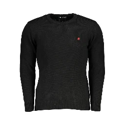 Black Marabou Sweatshirt