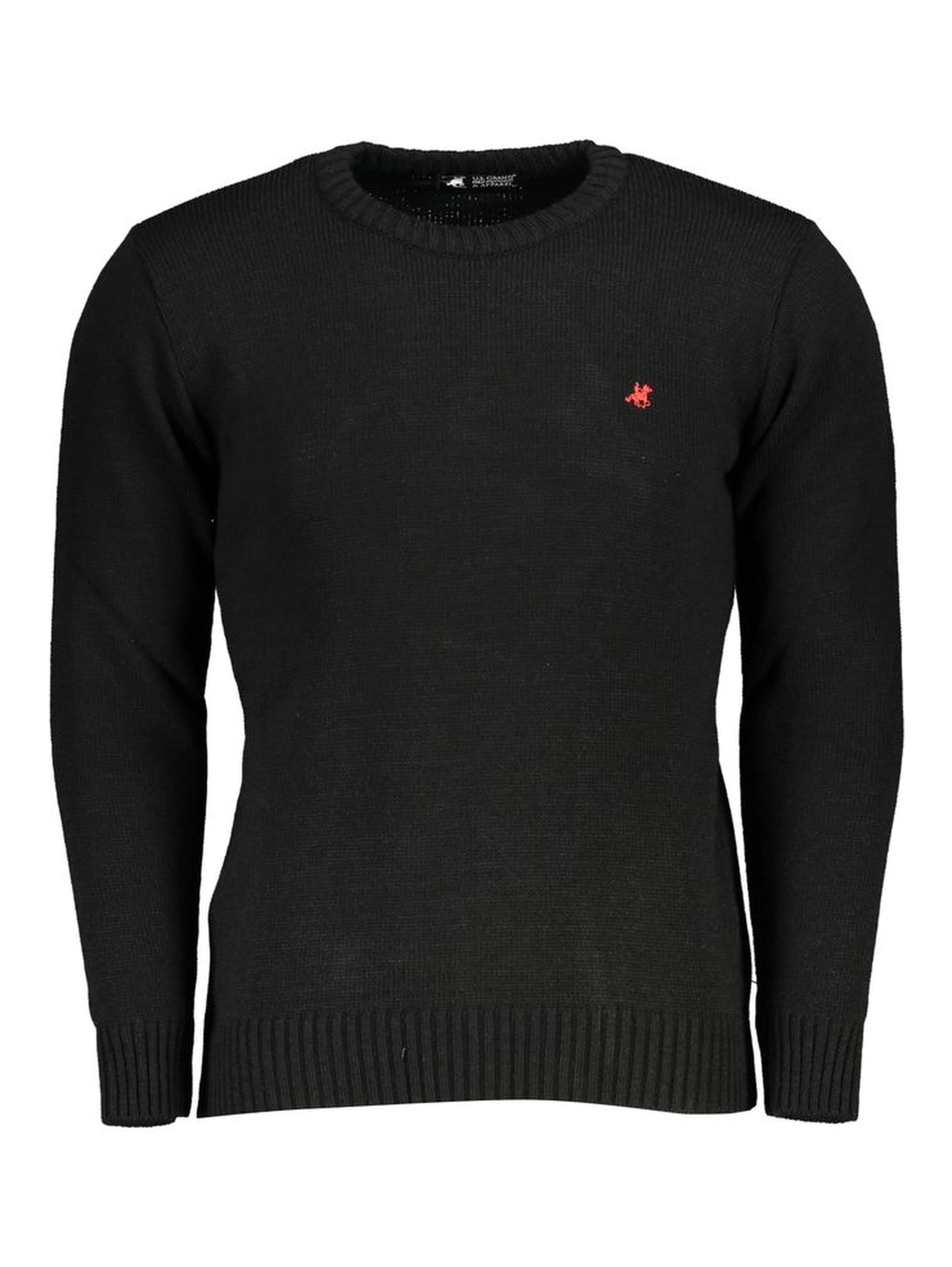 Black Marabou Sweatshirt
