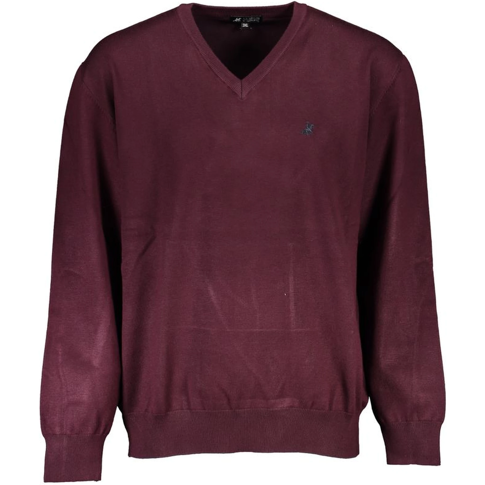 Red Viscosa Men Sweater