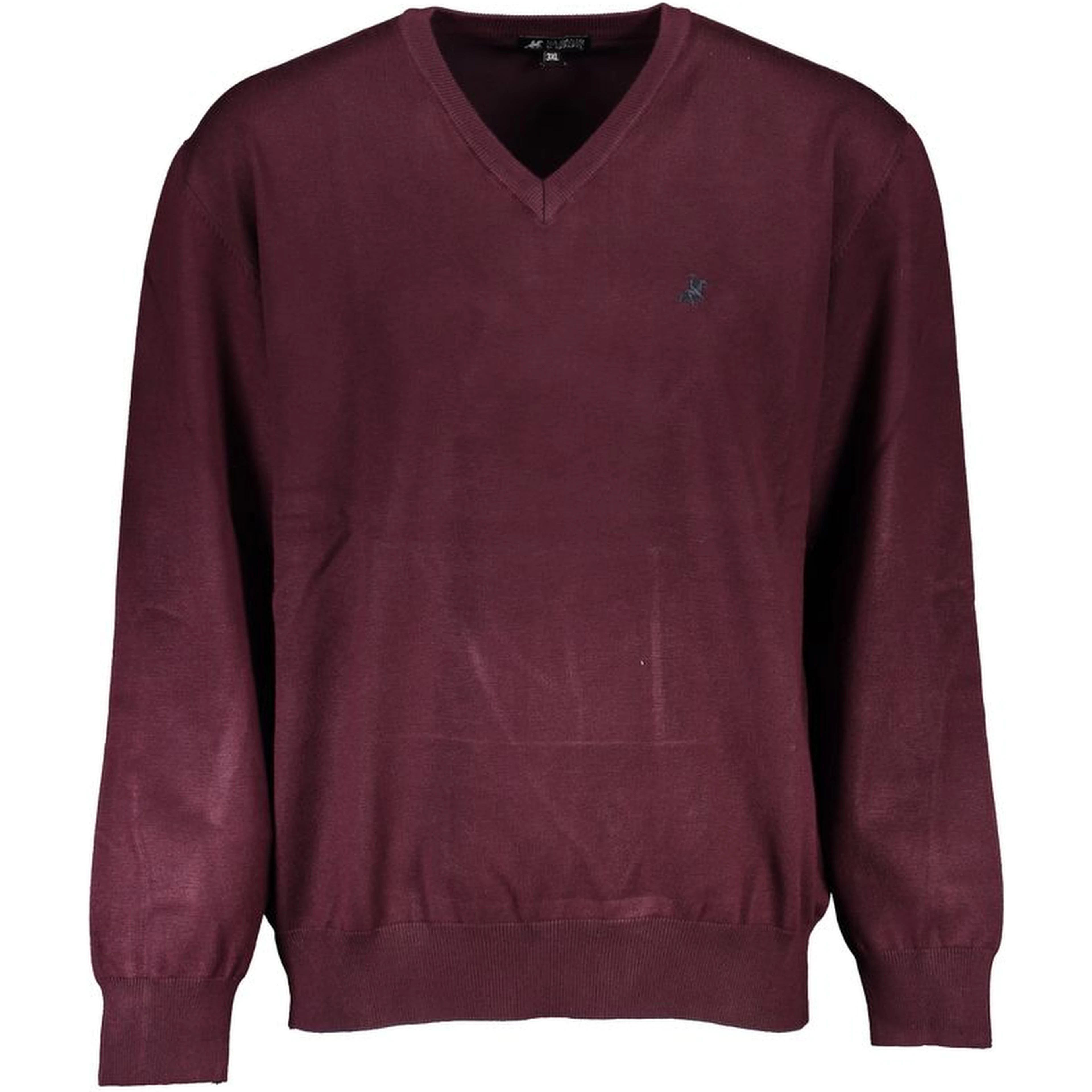 Red Viscosa Men Sweater