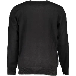 Black Nylon Sweatshirt