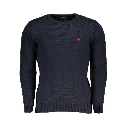 Blue Marabou Sweatshirt