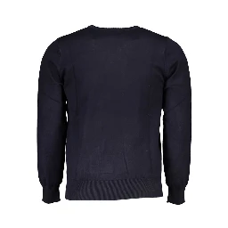 Blue Nylon Sweatshirt