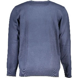 Blue Nylon Sweatshirt