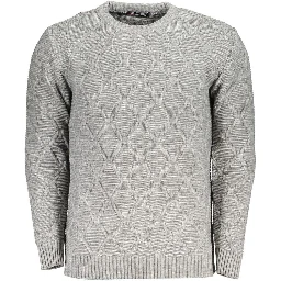Gray Fabric Sweatshirt