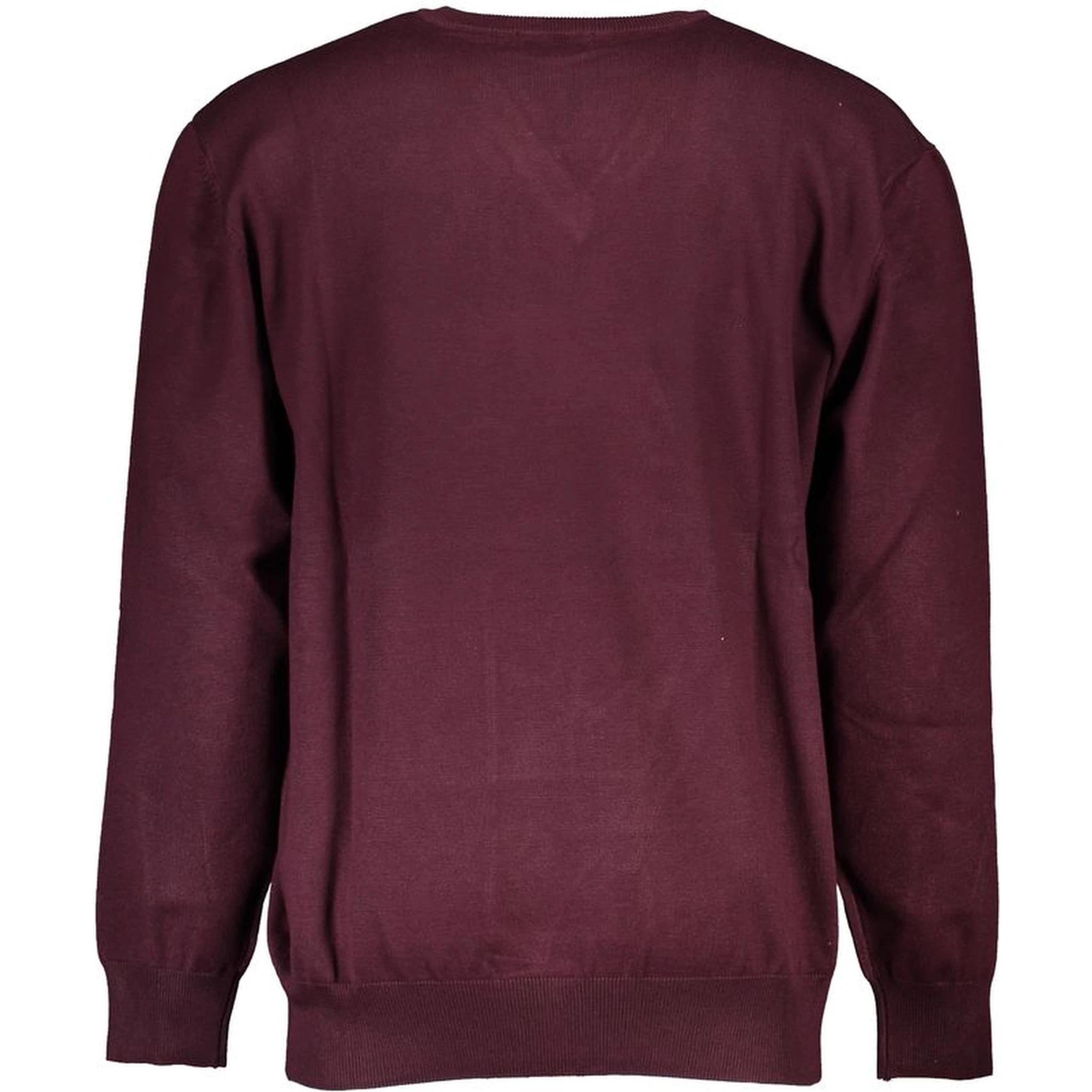 Red Viscosa Men Sweater