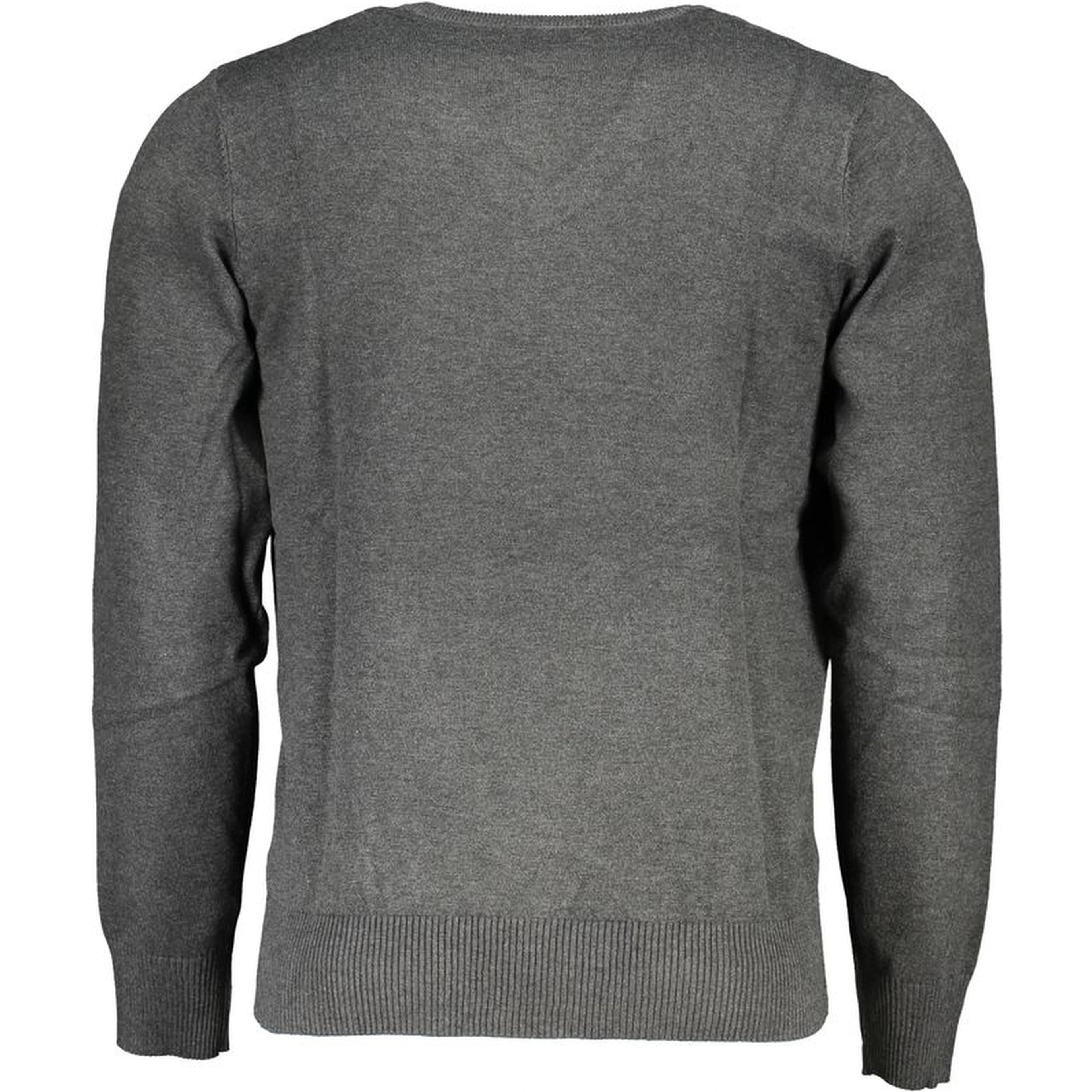 Gray Viscosa Mens Sweater