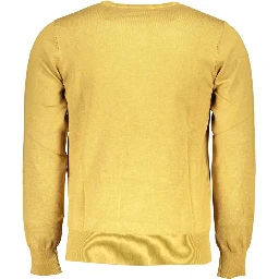 Yellow Nylon Sweatshirt