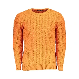 Orange Fabric Sweatshirt