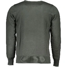Green Nylon Sweatshirt