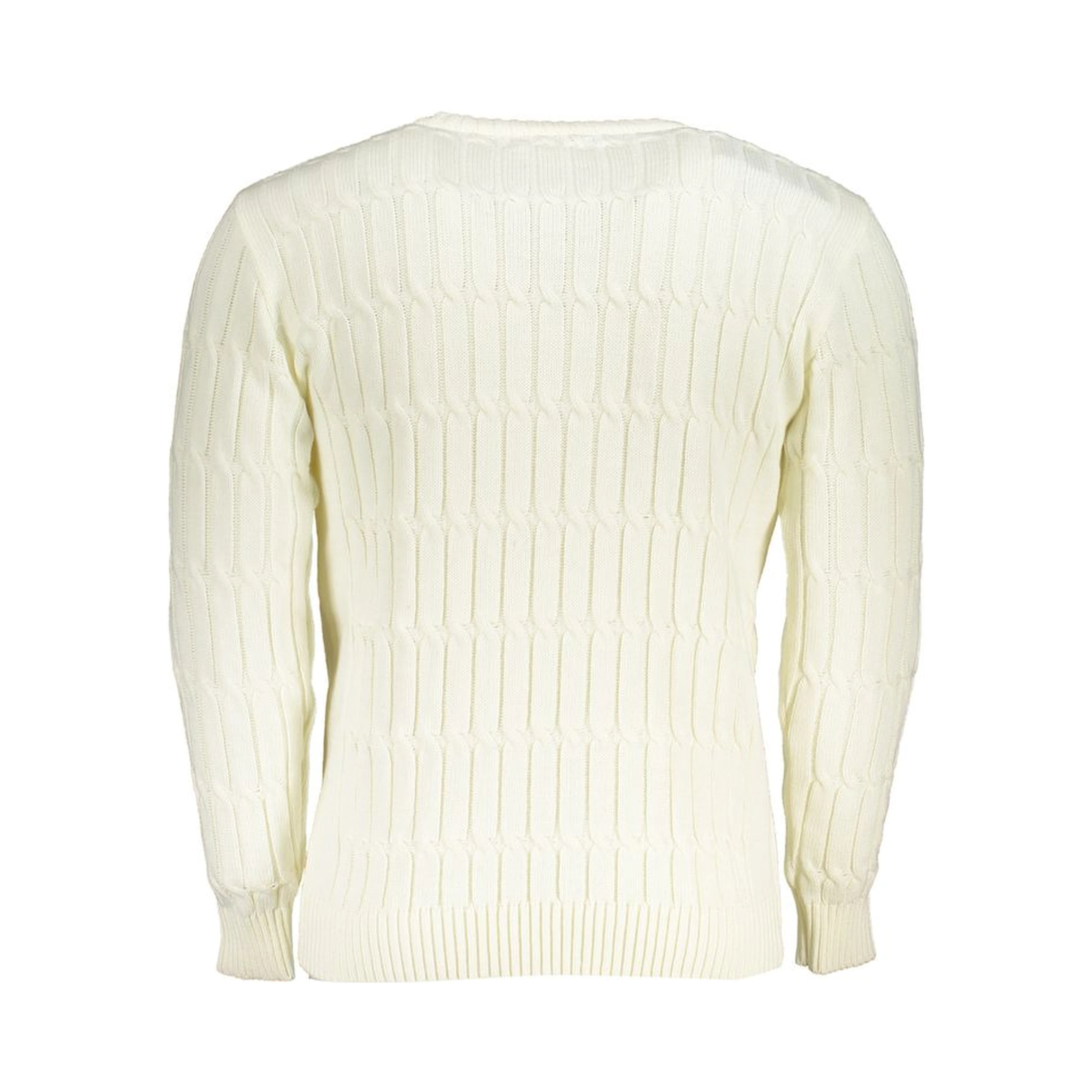 White Fabric Sweatshirt