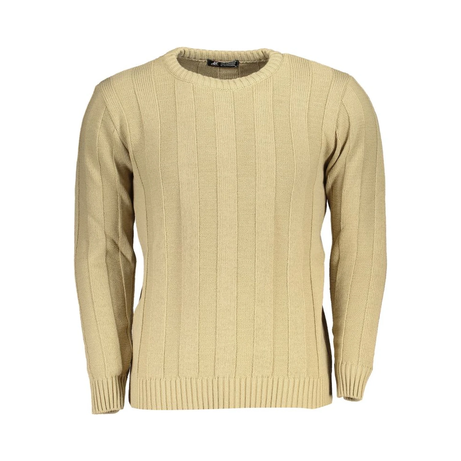 Beige Fabric Sweatshirt
