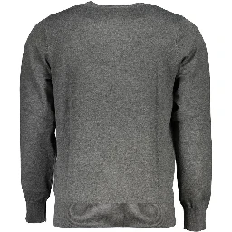 Gray Nylon Sweatshirt